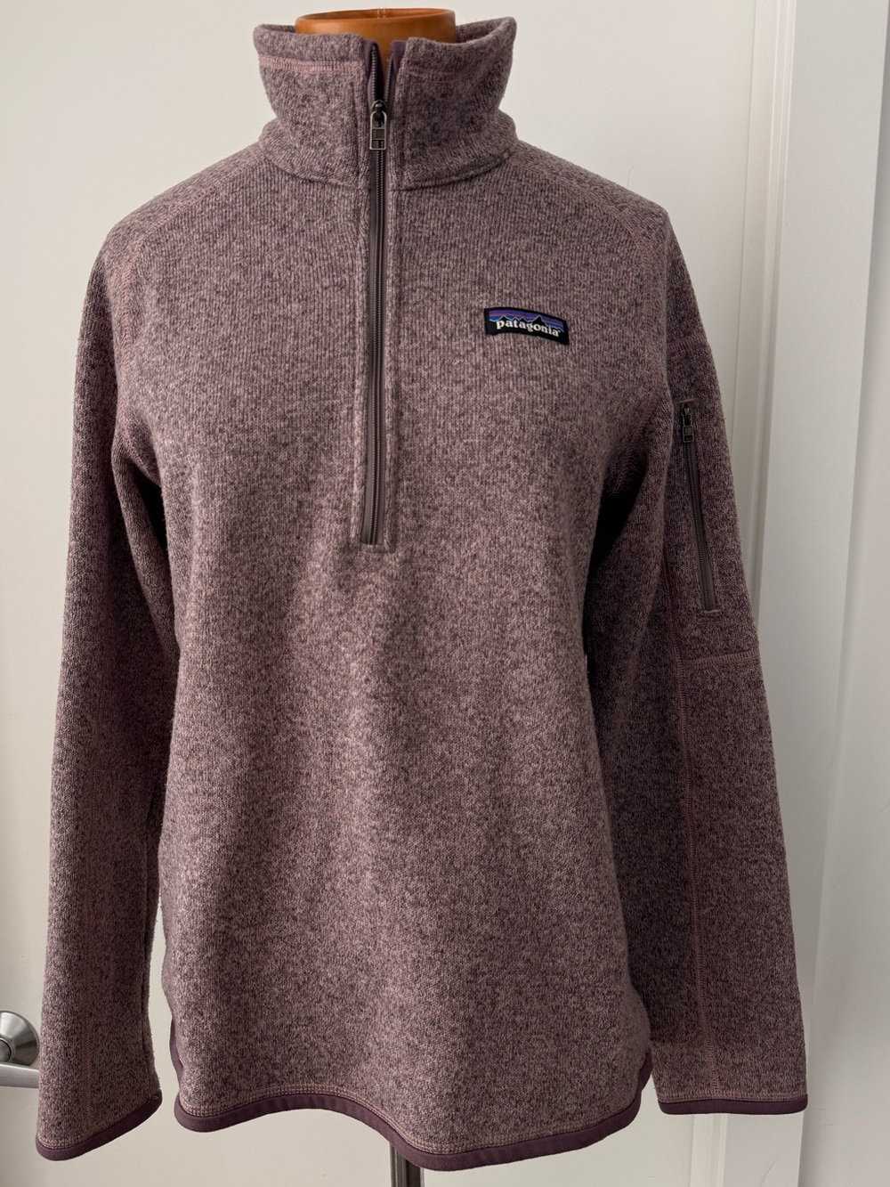 Patagonia Women's Better Sweater 1/4-Zip Fleece Pullover size M